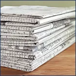 梱包に使う新聞紙・不要な紙