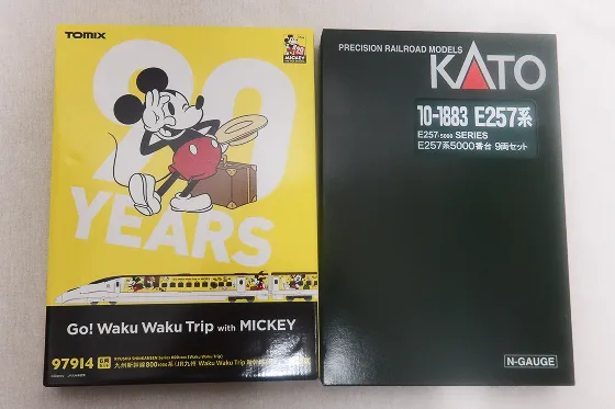 九州新幹線800系ミッキー ＆ KATO E257系セット