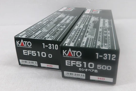 KATO EF510 レッドサンダー ＆ カシオペア色 HOセット